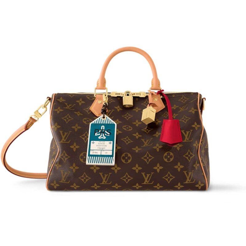 LOUIS VUITTON SPEEDY SOFT 30 CRAFTY BROWN 30CM M11945