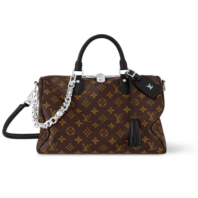 LOUIS VUITTON SPEEDY SOFT 30 DARK BROWN 30CM M12243