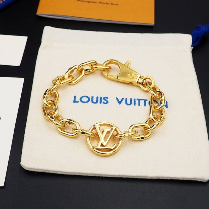 Alternative view of LOUIS VUITTON CHAIN BRACELET GOLD
