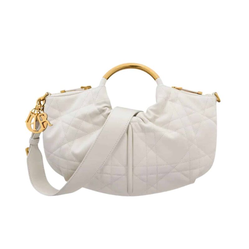 DIOR WALK IN DIOR BAG WHITE 36CM