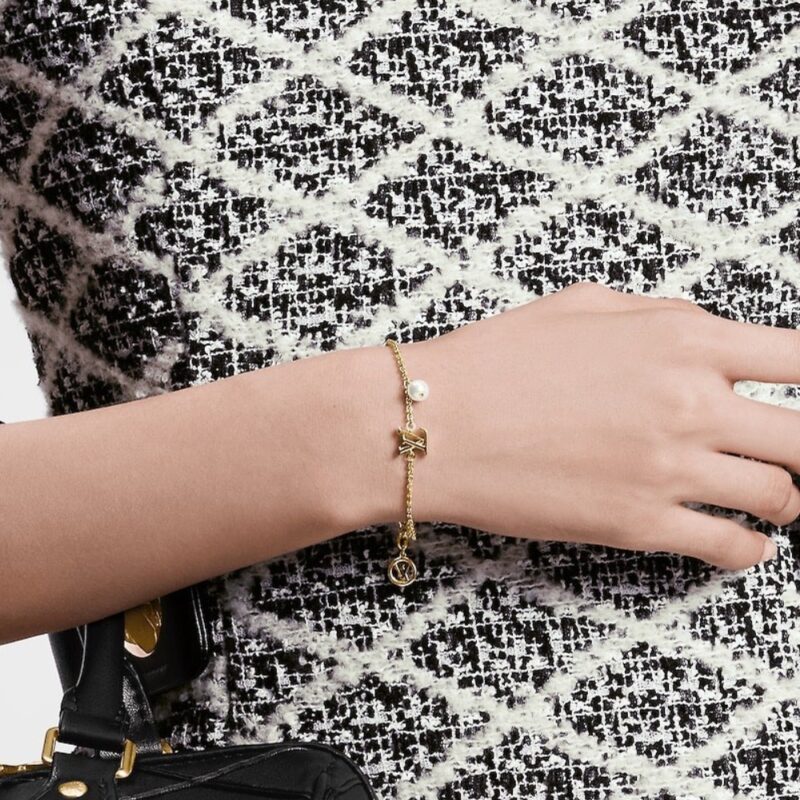 Alternative view of LOUIS VUITTON LV ICONIC LOUISA BRACELET M1450A