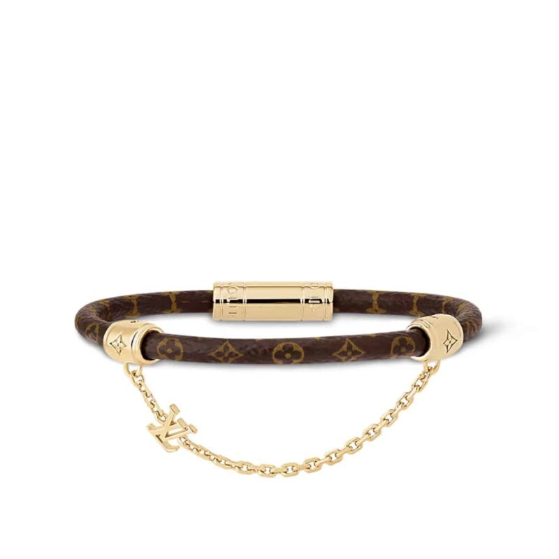 LOUIS VUITTON CHAIN IT BRACELET GOLD M8578E