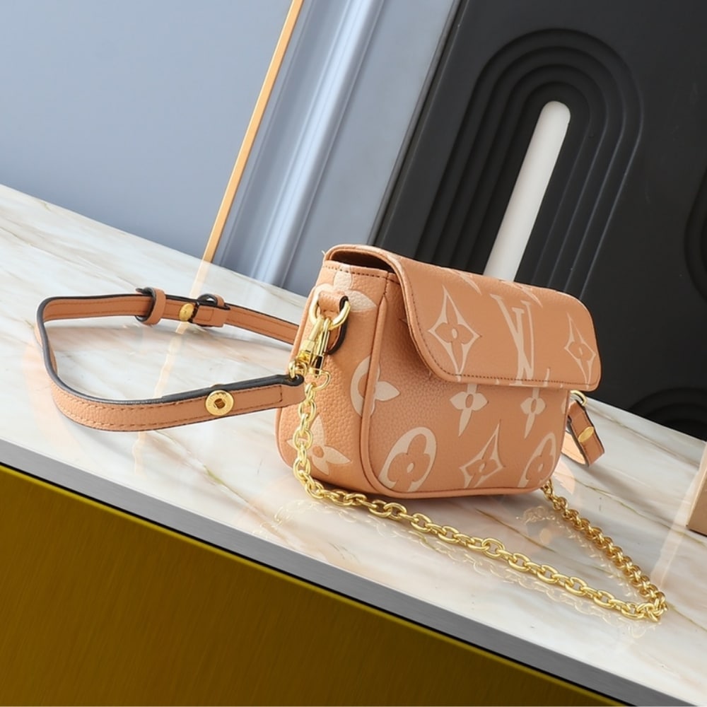 LOUIS VUITTON IVY BAG MONOGRAM EMPREINTE CREAM 23.5CM M12758 - Image 3