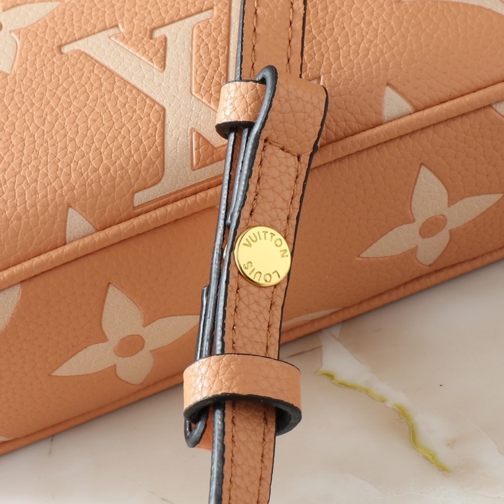 LOUIS VUITTON IVY BAG MONOGRAM EMPREINTE CREAM 23.5CM M12758 - Image 6