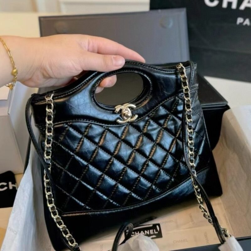 Alternative view of CHANEL 31 BAG BLACK 24CM