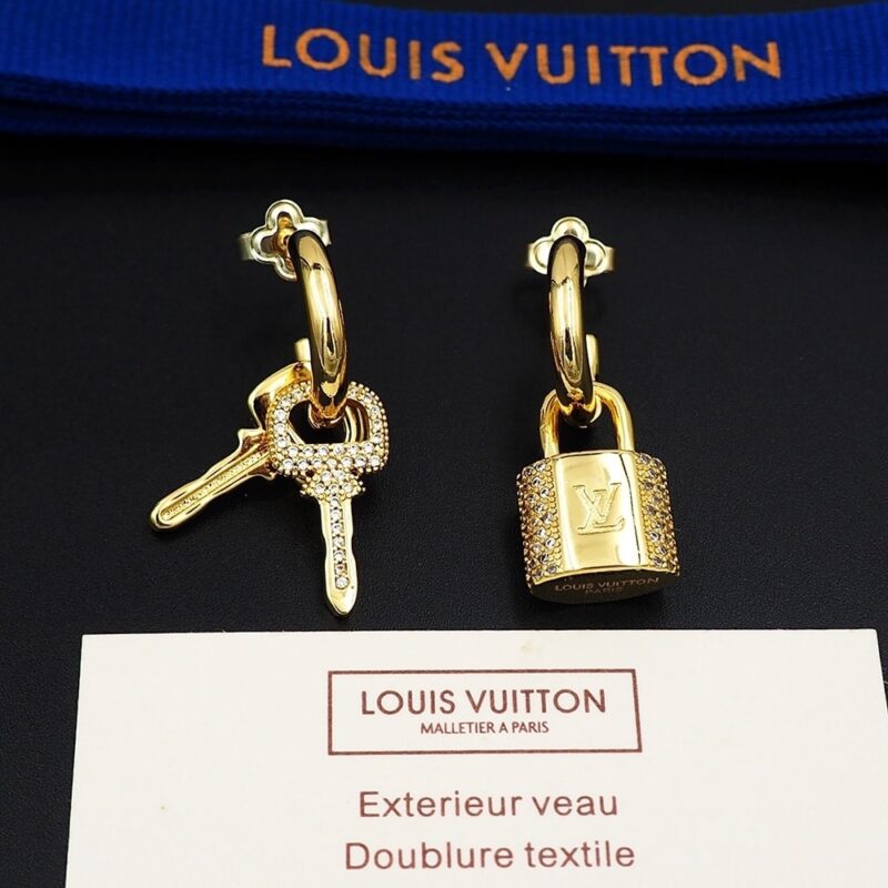 Alternative view of LOUIS VUITTON LV PADLOCK EARRINGS M01583
