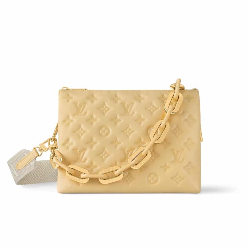 LOUIS VUITTON COUSSIN PM BAG YELLOW 27CM M25112