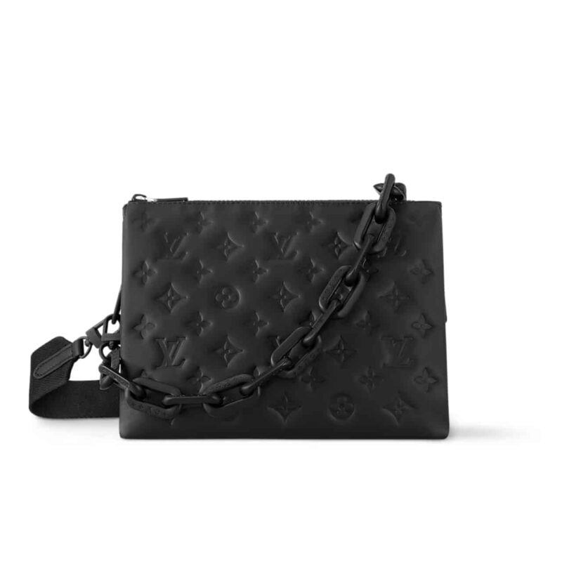 LOUIS VUITTON COUSSIN PM BAG BLACK 27CM M11370