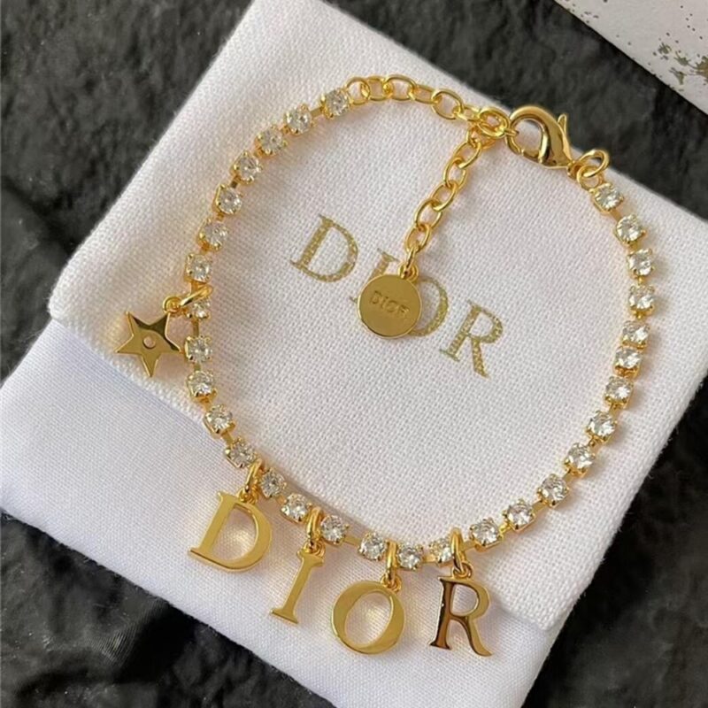Alternative view of DIOR REVOLUTION BRACELET GOLD FINISH METAL