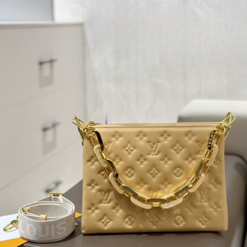 Alternative view of LOUIS VUITTON COUSSIN PM BAG YELLOW 27CM M25112