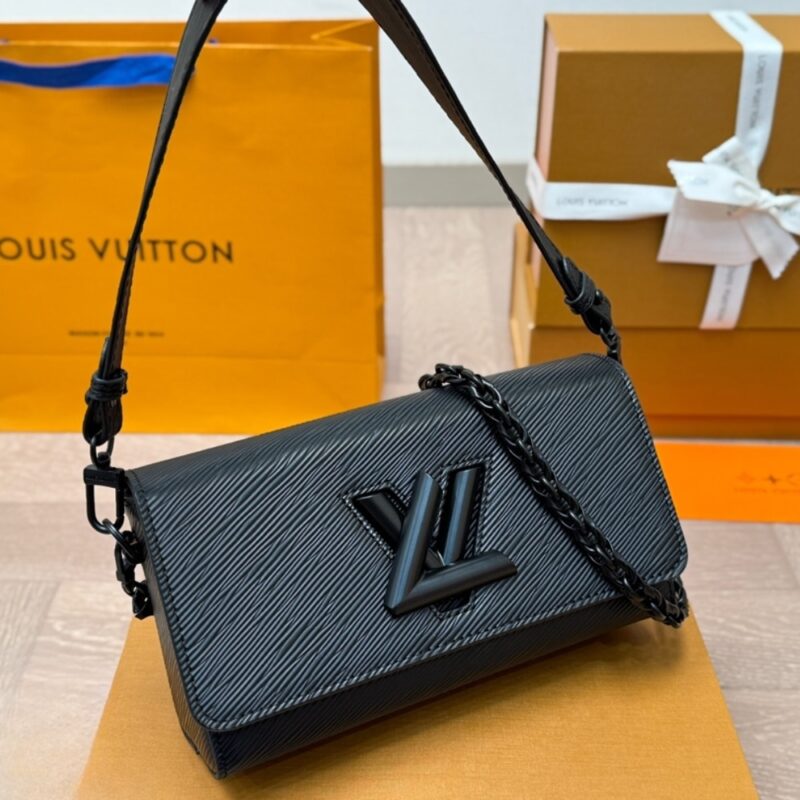 Alternative view of LOUIS VUITTON TWIST WEST BAG BLACK 23CM M25336