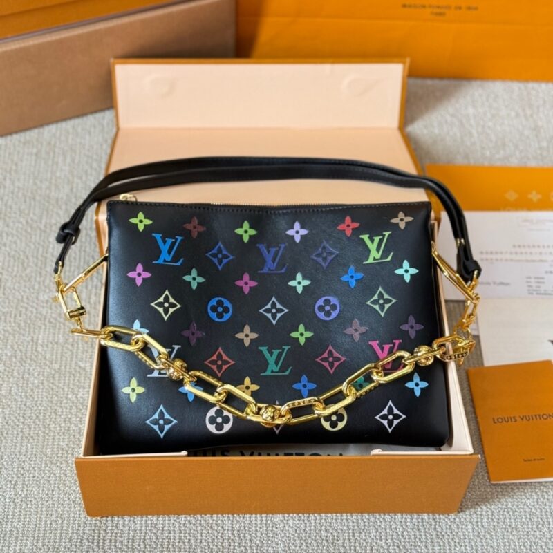 Alternative view of LOUIS VUITTON MONOGRAM MULTICOLOR COUSSIN BB 28CM M13232