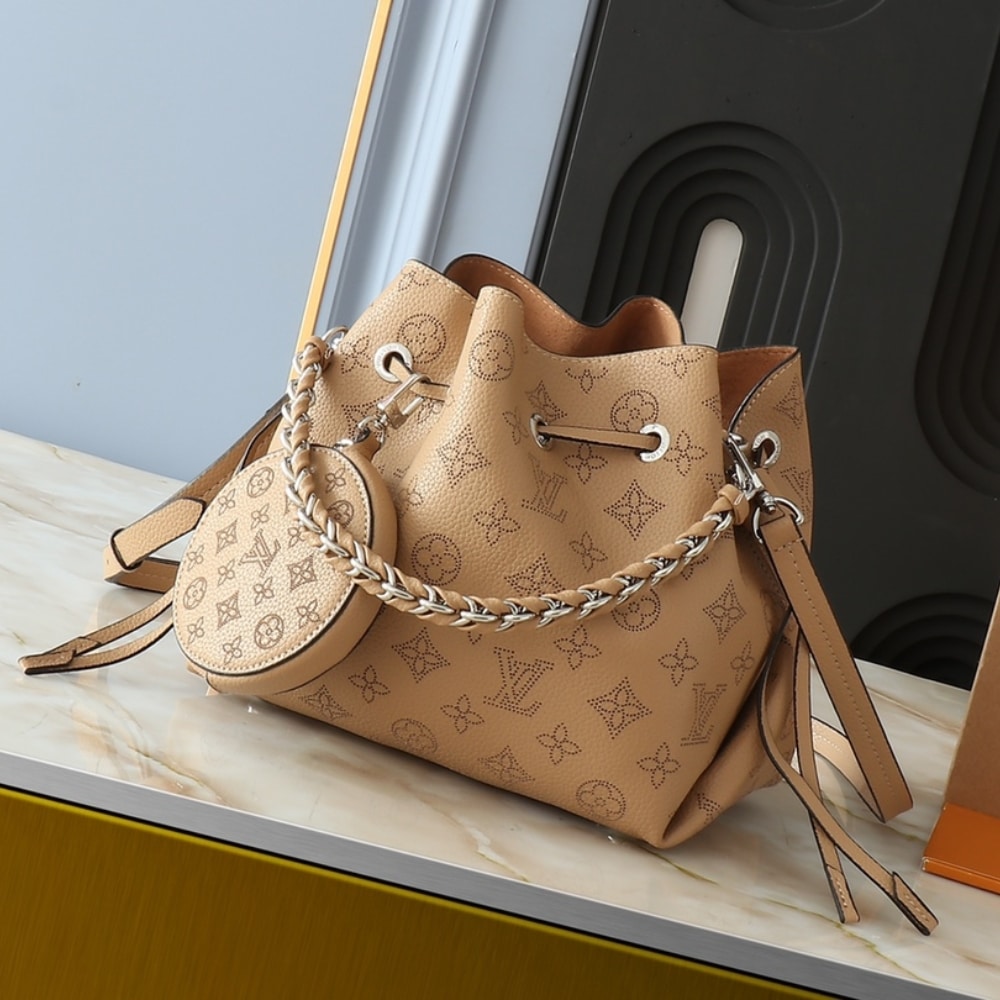 LOUIS VUITTON BELLA ARIZONA PINK BROWN 22CM - Image 3