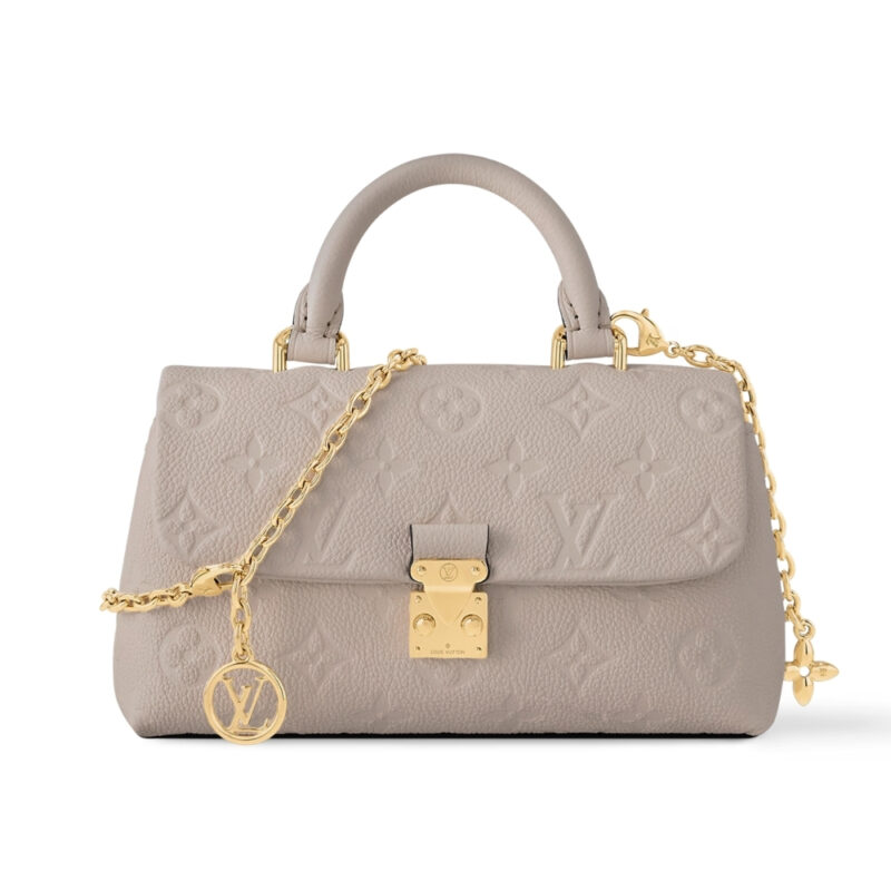 LOUIS VUITTON NANO MADELEINE BAG BEIGE 21CM