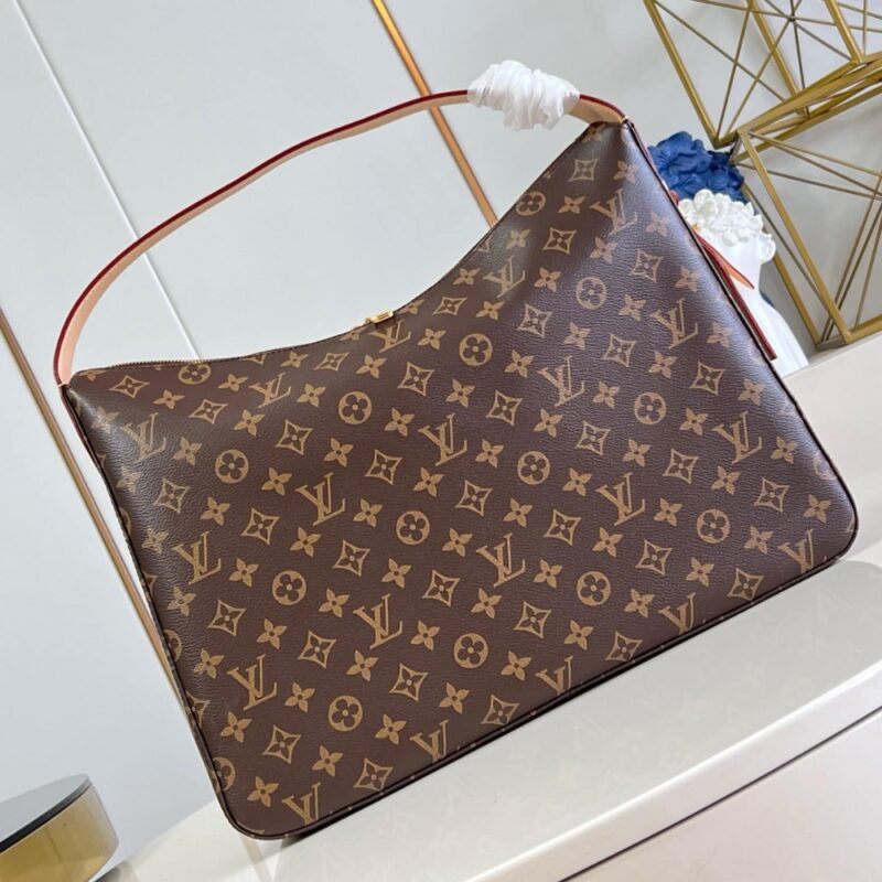 Alternative view of LOUIS VUITTON SLOUCHY MM BAG BROWN 40CM M12098