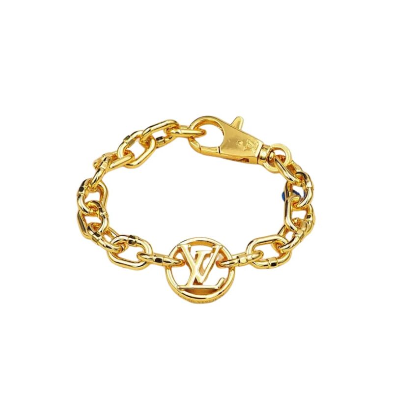 LOUIS VUITTON CHAIN BRACELET GOLD