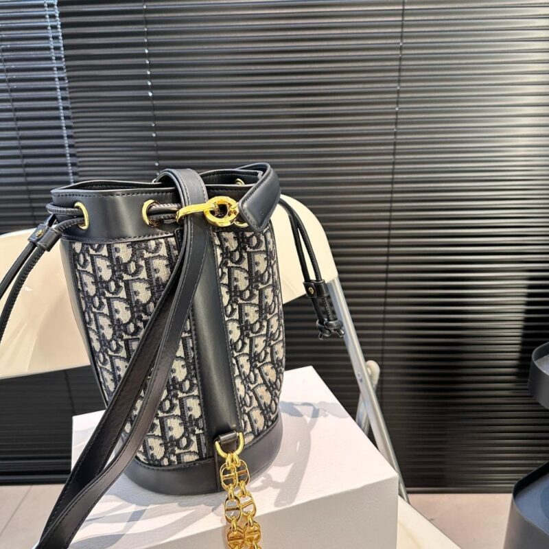 Alternative view of DIOR SMALL BACKPACK SUPPLE MAXICANNAGE BLUE OBLIQUE JACQUARD 15CM M3350UTZQ M928