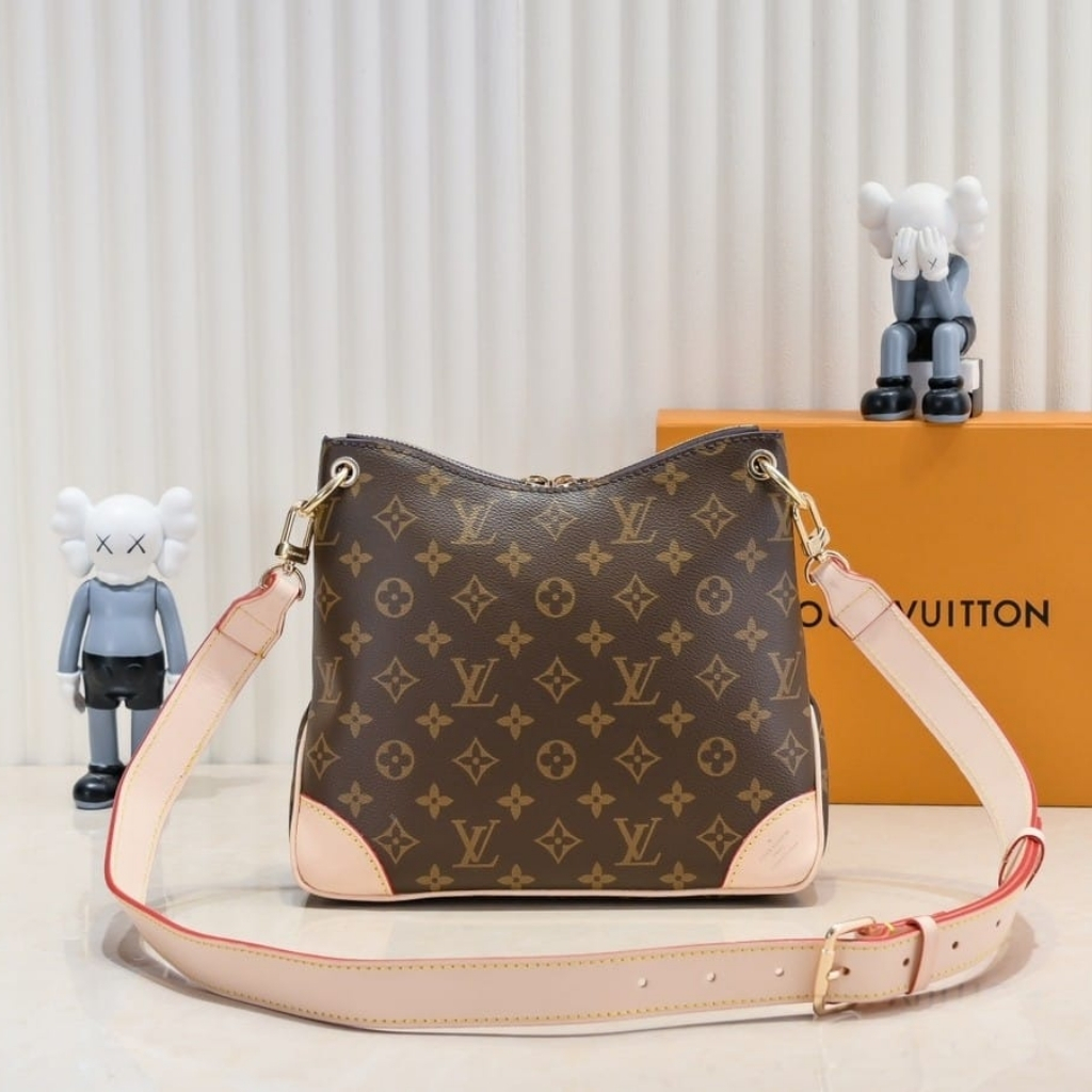 Louis Vuitton Odéon PM Monogram Canvas Beige 28cm - Image 4