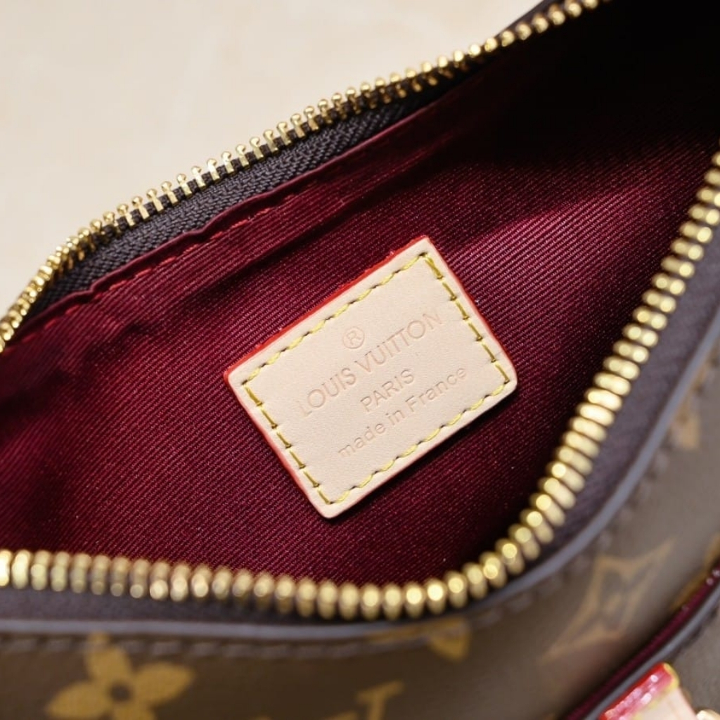 Louis Vuitton Odéon PM Monogram Canvas Beige 28cm - Image 9