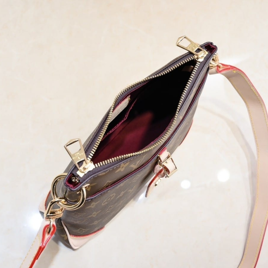 Louis Vuitton Odéon PM Monogram Canvas Beige 28cm - Image 10