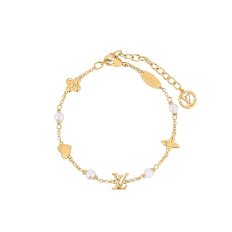 LOUIS VUITTON LV HEART BRACELET M1105A