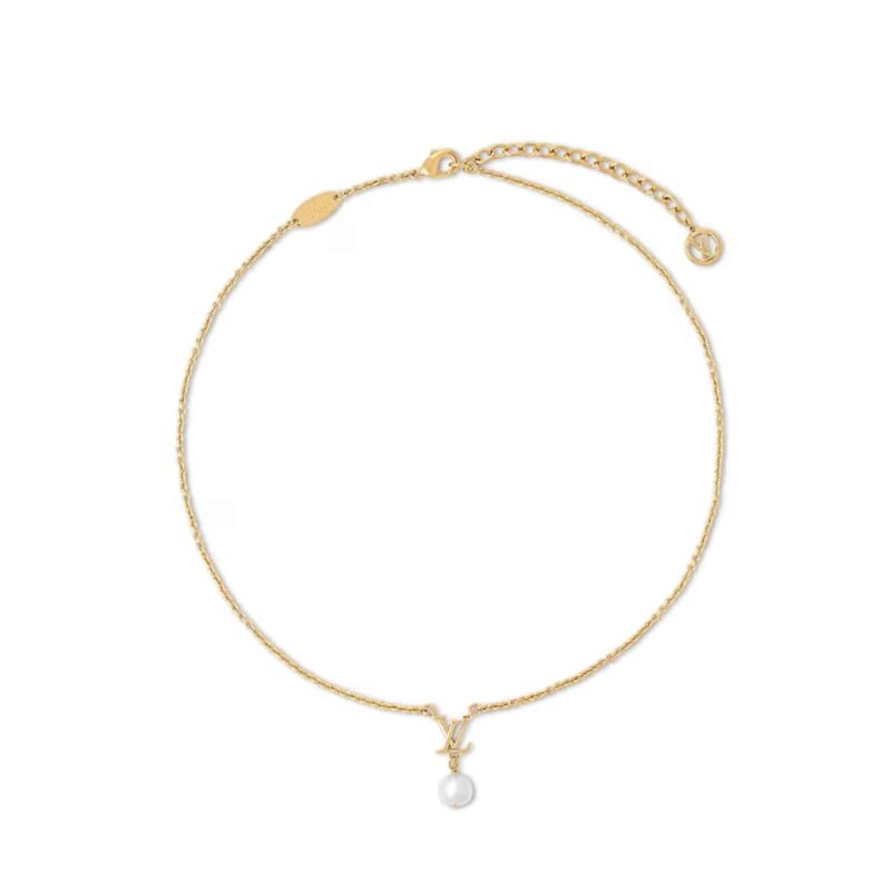 LOUIS VUITTON LV ICONIC LOUISA NECKLACE M01623