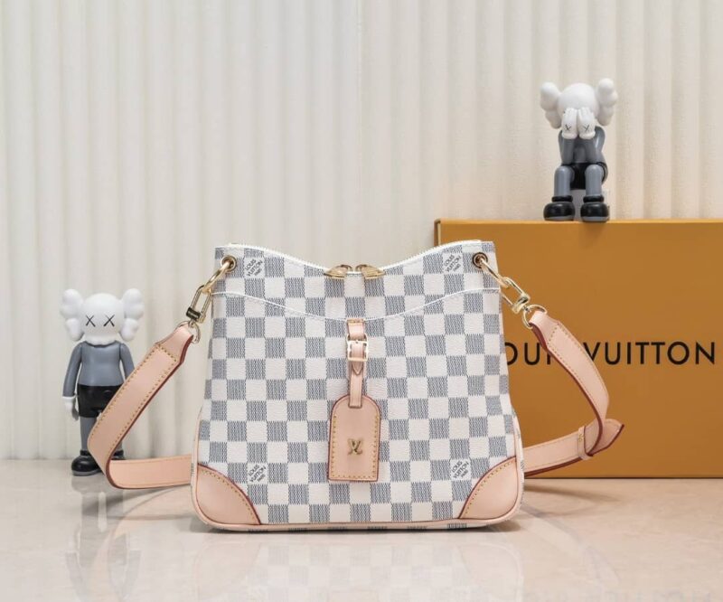 Alternative view of LOUIS VUITTON ODÉON SHOULDER BAG DAMIER AZUR 26CM