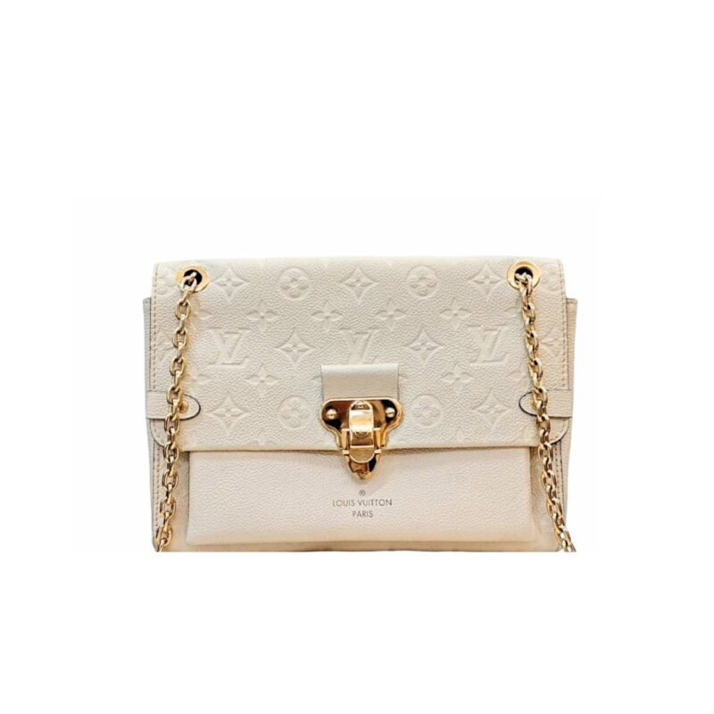 LOUIS VUITTON VAVIN BB BAG WHITE 25CM