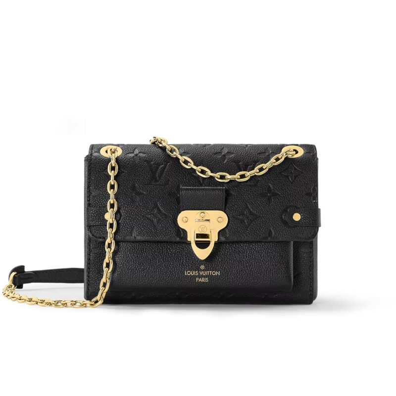 LOUIS VUITTON VAVIN BB BAG BLACK 25CM M44550