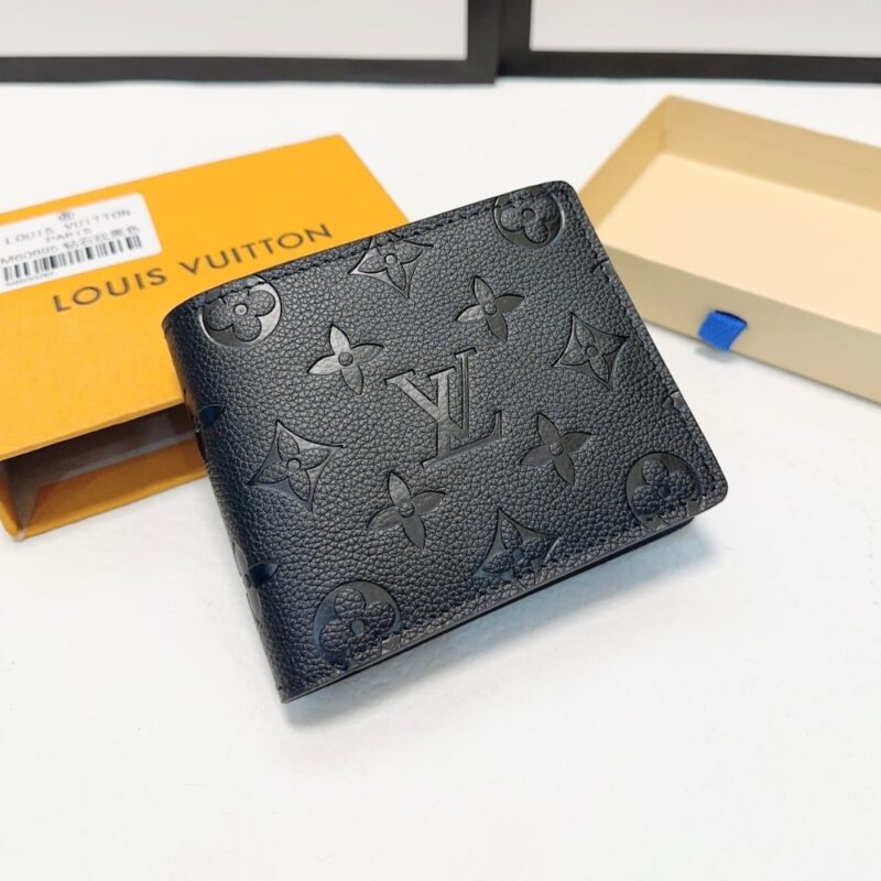 Alternative view of LOUIS VUITTON MULTIPLE WALLET MONOGRAM BLACK 12CM M82072