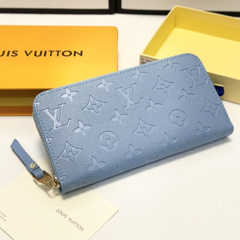 Alternative view of LOUIS VUITTON ZIPPY WALLET MONOGRAM BLUE HOUR 19CM M83225