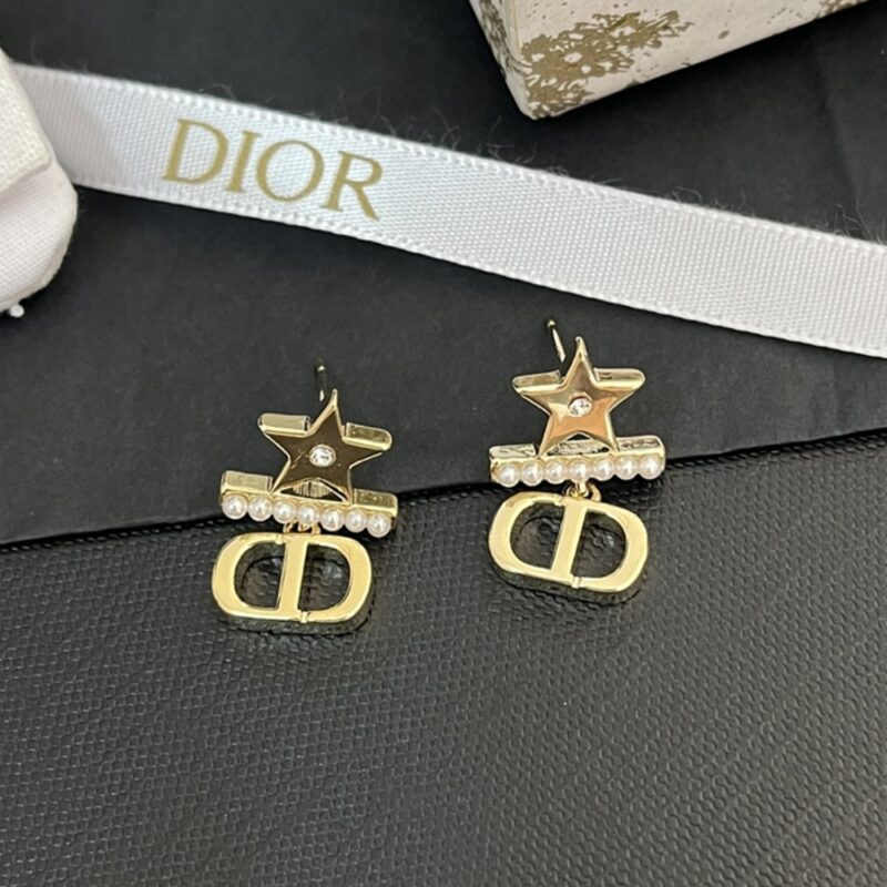 Alternative view of DIOR PETIT CD EARRINGS E3762WOMCY D03S