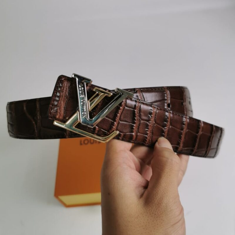 Alternative view of LOUIS VUITTON LV INITIALES REVERSIBLE BELT BROWN 38MM