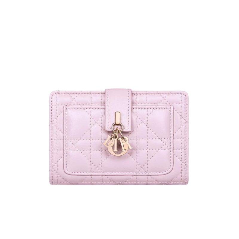 DIOR MY DIOR DITTANY CANNAGE WALLET LIGHT PURPLE 13.5CM