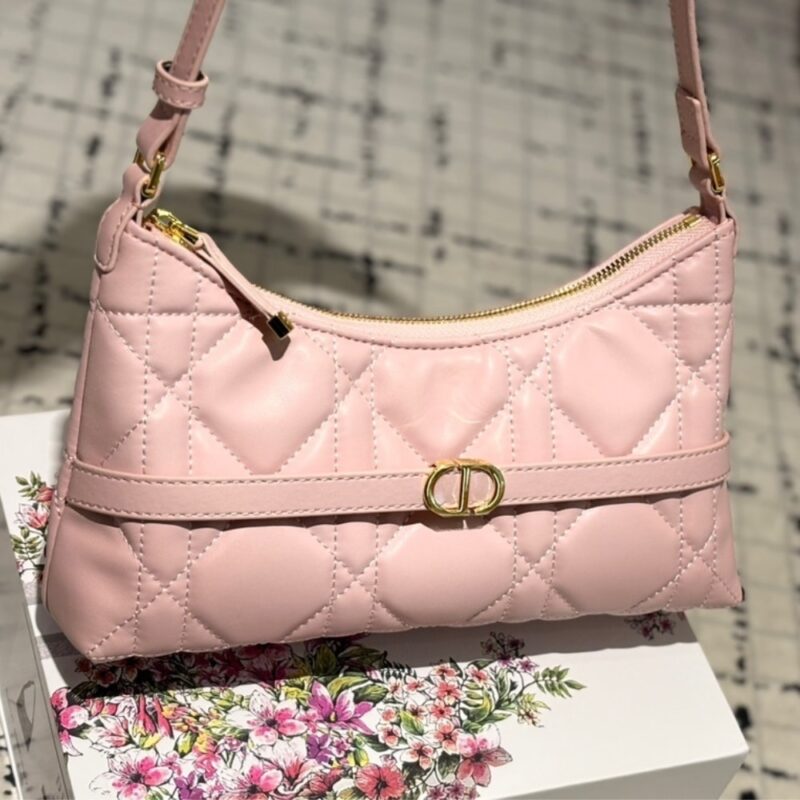 Alternative view of DIOR MISS CARO CIGALE MINI BAG POWDER PINK 23CM S5232UHAG M413
