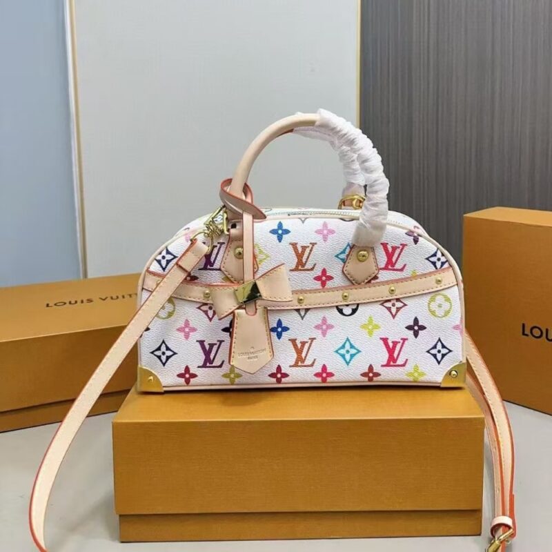 Alternative view of LOUIS VUITTON LV X TM HANDBAG EAST WEST MULLTICOLORED 28CM M13084