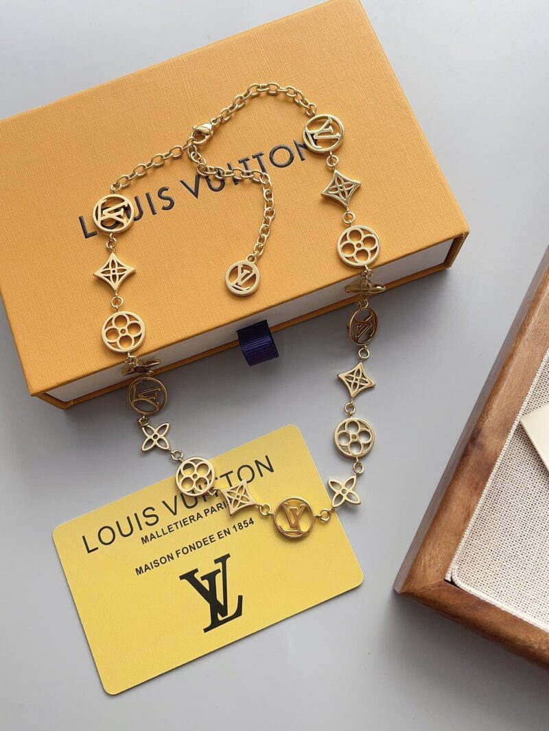 Alternative view of LOUIS VUITTON LV LACE NECKLACE GOLD M01057