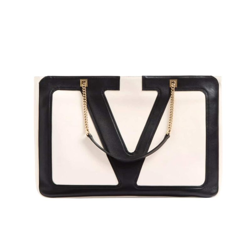 VALENTINO GARAVANI VIVA SUPERSTAR SHOPPER WHITE 44CM 6W2B0R12PTJ R4V