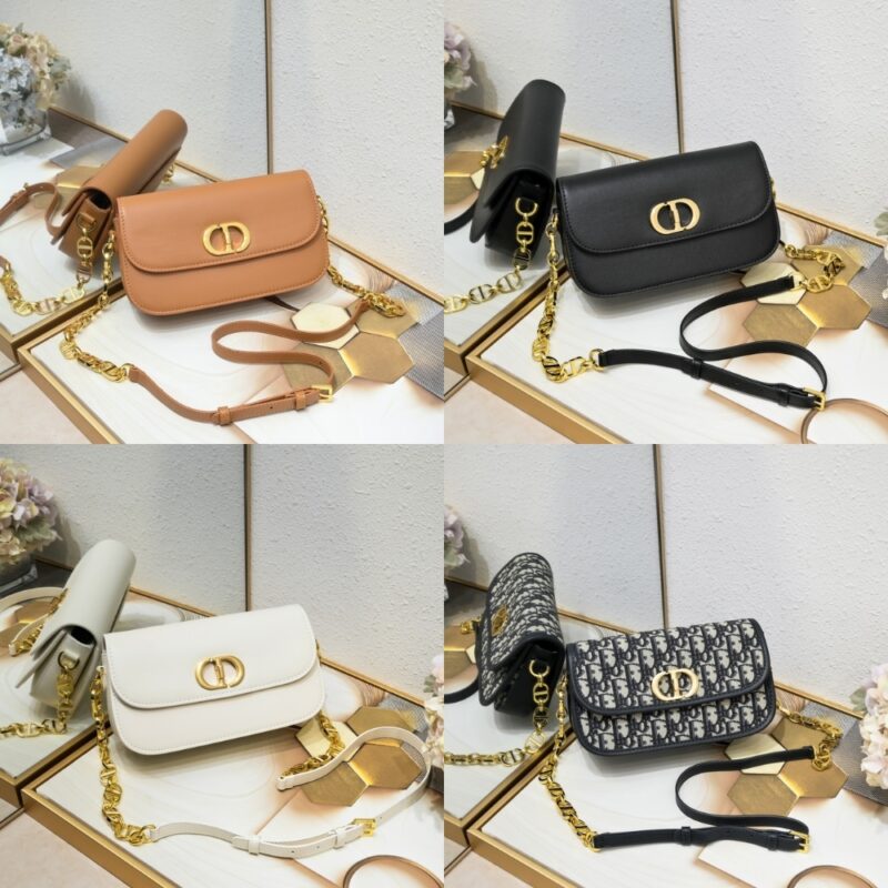 Alternative view of DIOR 30 MONTAIGNE AVENUE BAG ORANGE 22CM