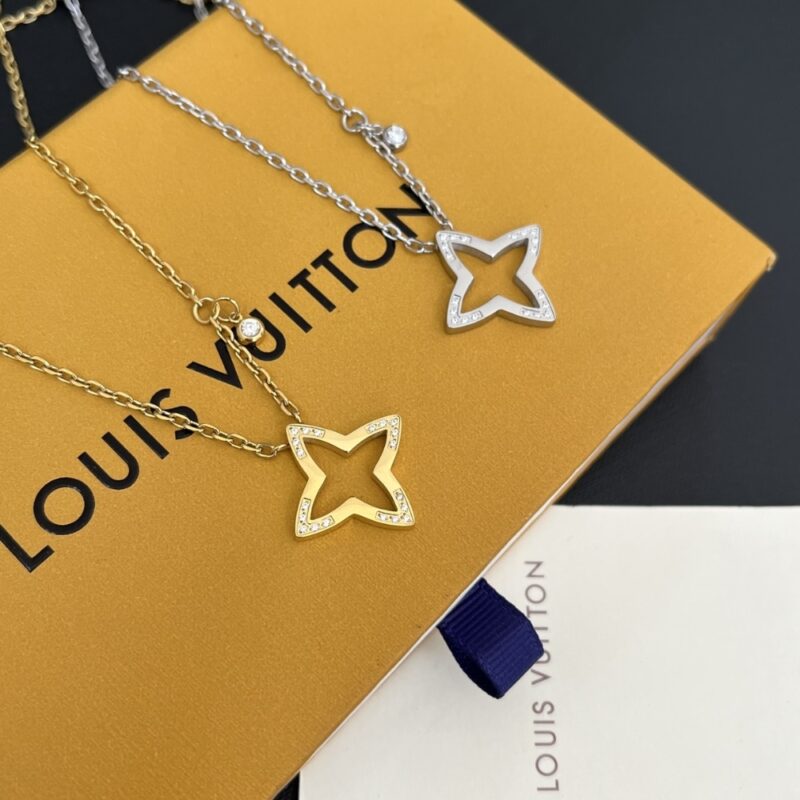 Alternative view of LOUIS VUITTON OMBRE BLOSSOM PENDANT YELLOW GOLD AND DIAMONDS Q03083