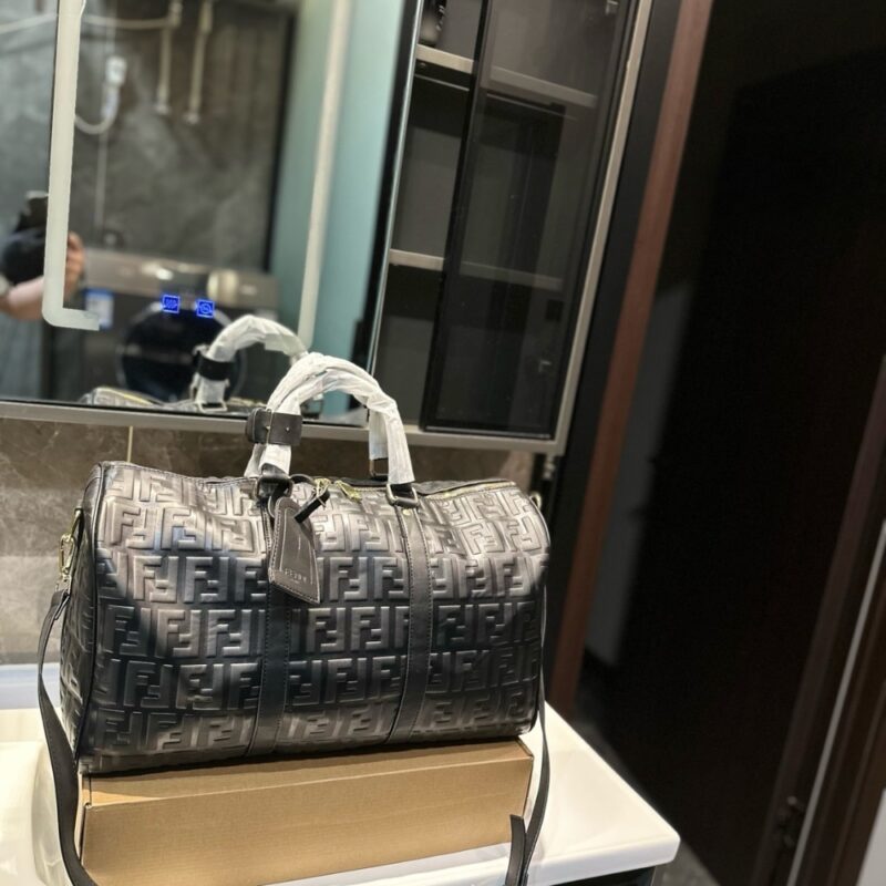 Alternative view of FENDI TRAVEL BAG BLACK 45CM