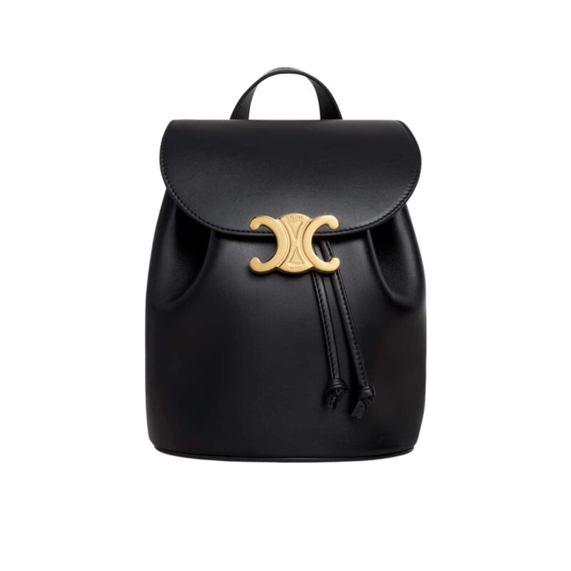 CELINE BACKPACK CELINE BONNIE IN SMOOTH BLACK 25CM 118703GGT 38NO