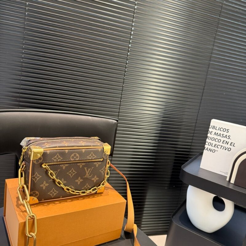 Alternative view of LOUIS VUITTON MINI SOFT TRUNK MONOGRAM BROWN 18CM