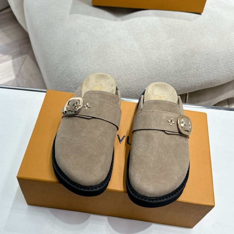 Alternative view of LOUIS VUITTON COSY FLAT COMFORT CLOG GREY