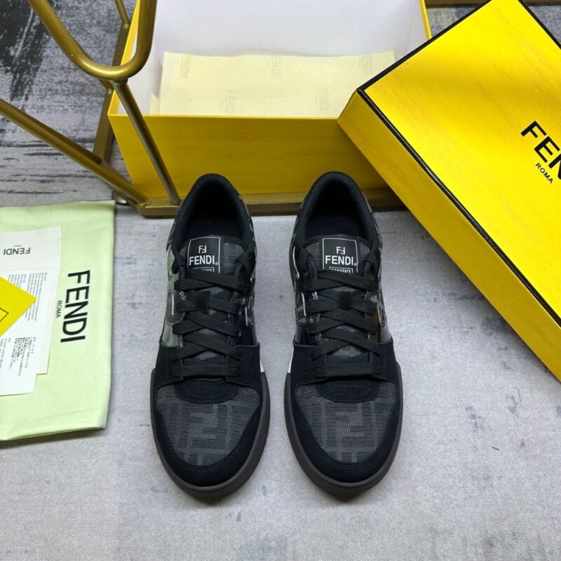 Alternative view of FENDI MATCH SNEAKERS BLACK 7E1688AQ6IF1R71