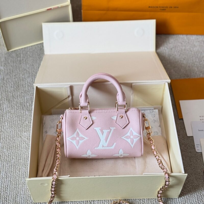 Alternative view of LOUIS VUITTON NANO SPEEDY PINK 16CM M14226