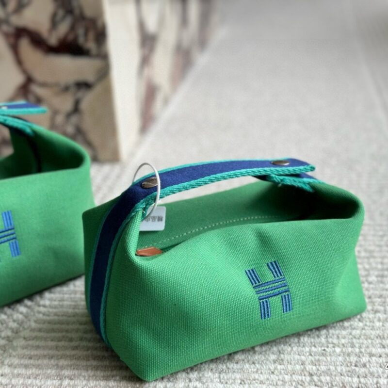 Alternative view of HERMES BRIDE A BRACE CASE GREEN 25CM