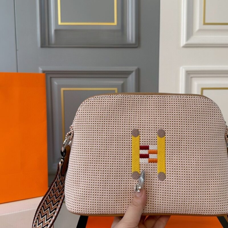 Alternative view of HERMES BOLIDE CRAZY H CASE 27CM ORANGE