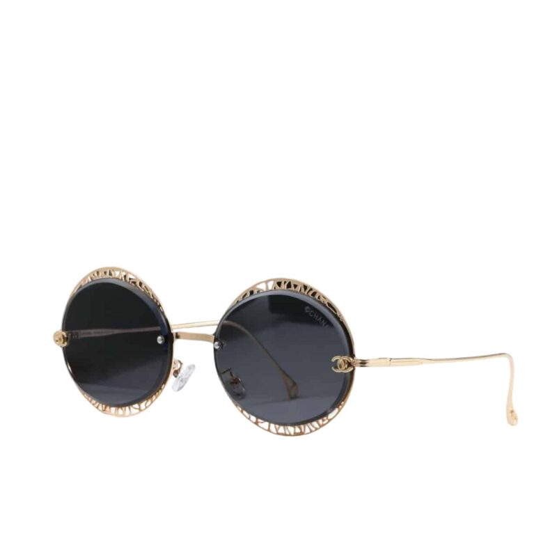 CHANEL SOLEIL VINTAGE SUNGLASSES BLACK