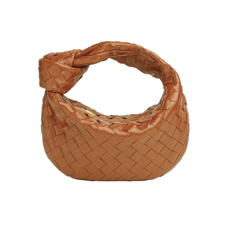 BOTTEGA VENETA MINI JODIE BAG IN CARAMEL 26CM 651876VCPP59830